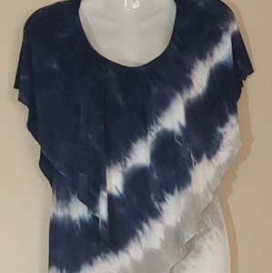 Juicy Couture tie-dye womans top x-small